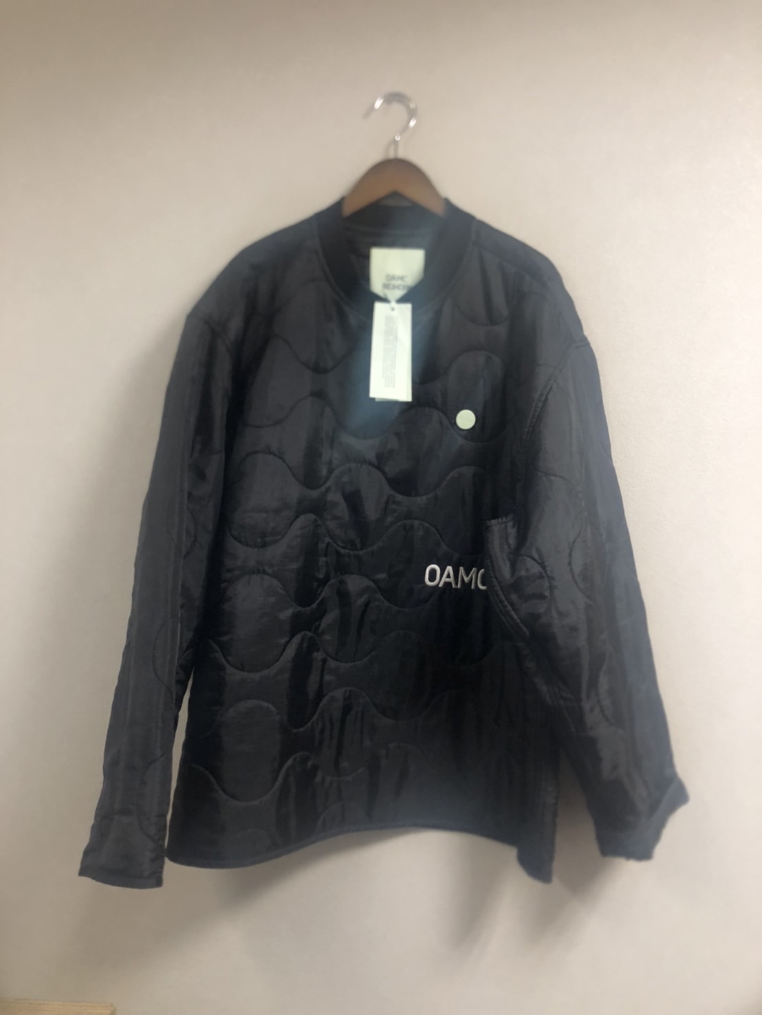 OAMC RE:WORK キルティング コート Lサイズ ブラック