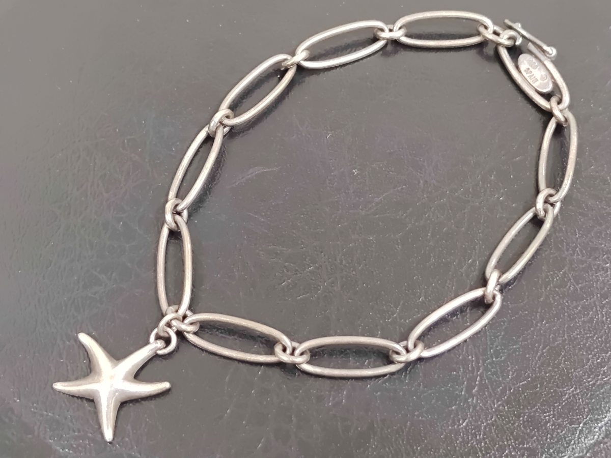 ティファニー　ヴィンテージ　ビーンズブレスレット　希少品 ティファニーヴィンテージビーンズブレスレット希少品