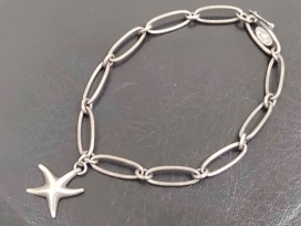 ティファニーのシルバー925 エルサペレッティ スターフィッシュ チェーンブレスレットの買取実績です。