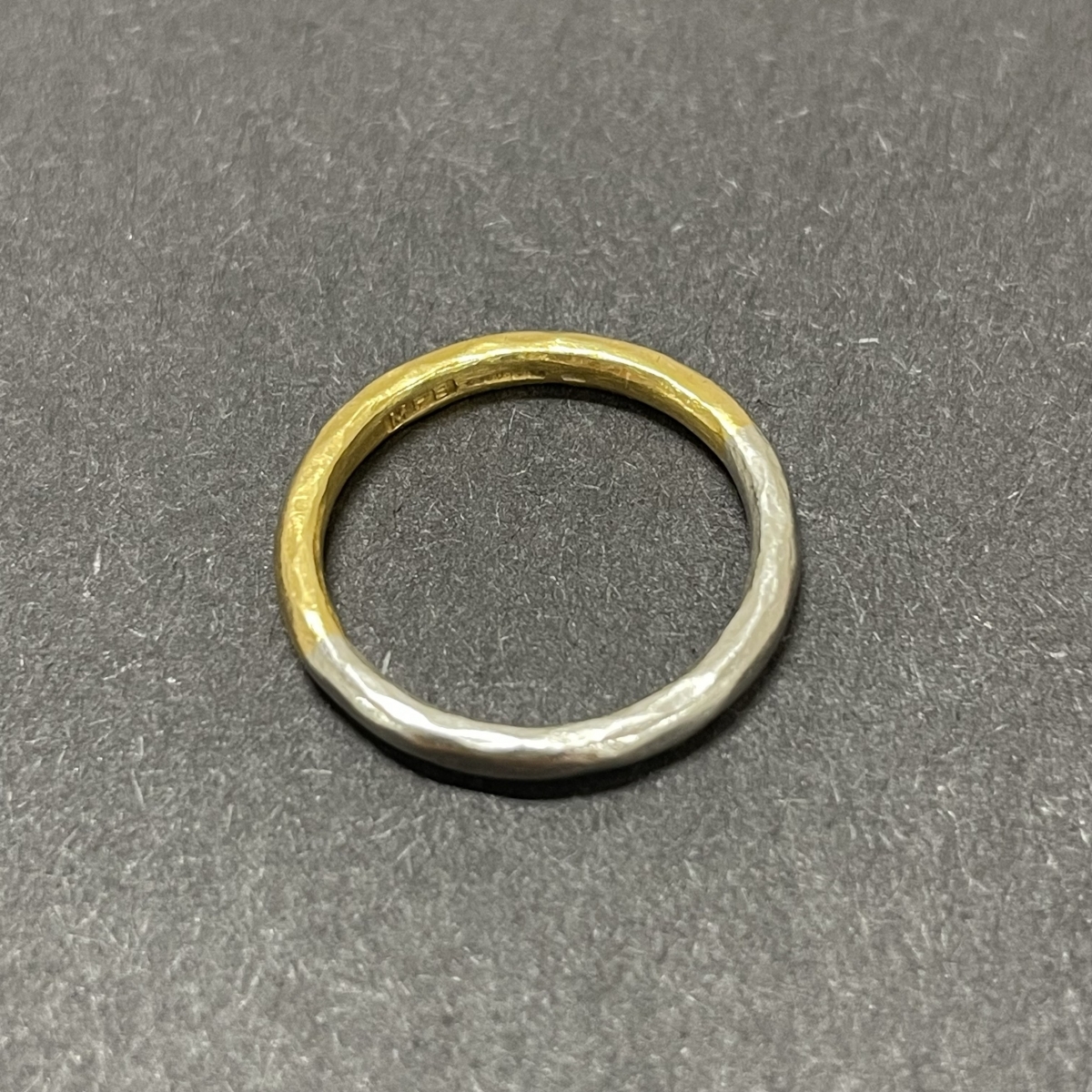 MALCOLM BETTS Half and Half Ring 送料込み