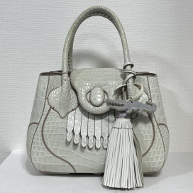 チビナイルのジェシカ クロコダイル ハンドバッグの買取実績です。
