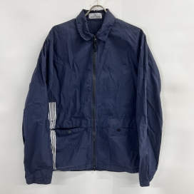 ストーンアイランドの18SS 染色加工 ストライプペイント コットンナイロンシャツ ブルゾン 6815122XXの買取実績です。