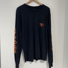 クロムハーツ ブラック×オレンジ セメタリークロス L/S Tシャツ 買取実績です。