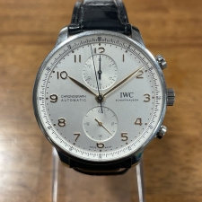 心斎橋店で、IWCのポルトキーゼクロノグラフ、IW371604を買取ました。状態は若干の使用感がある中古品です。