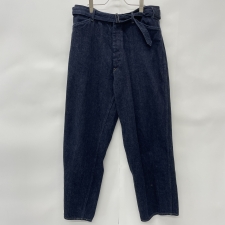 コモリ デニムベルテッドパンツ X01-03001 買取実績です。