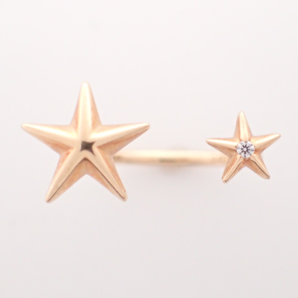 STAR JEWELRY スタージュエリー ダイヤモンド 0.01ct ブレスレット 蝶 