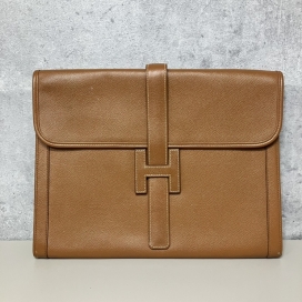 エルメスのクシュベル レザー クラッチバッグ ジジェPMの買取実績です。