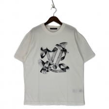 ルイヴィトン ホワイト 2023年 HPY83W プリント Tシャツ 買取実績です。