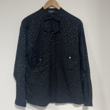 シャネル ブラック レオパード柄 シルクシャツ P75261V66669 買取実績です。