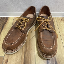 レッドウイング ブラウン オックスフォード ラフアンドタフ モックトゥ シューズ 買取実績です。