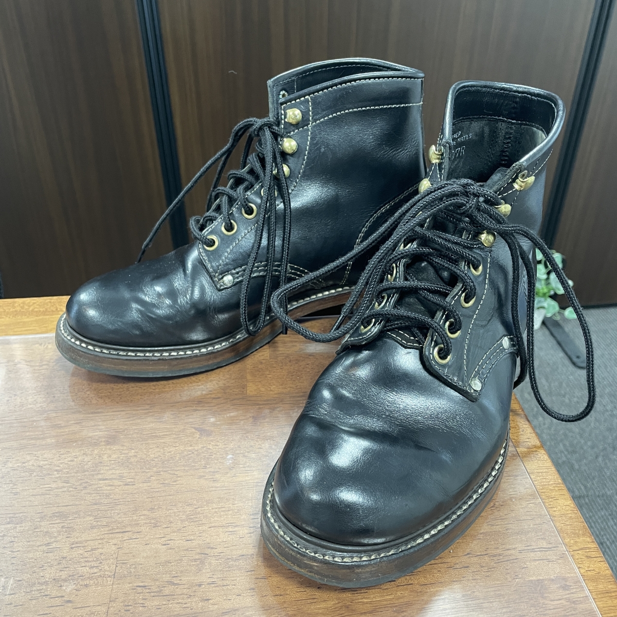 心斎橋でザリアルマッコイズを買取。ベアヘッドワークブーツを買取しま 