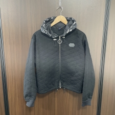 ルイヴィトン FJST13FED 20AW ブラック キルティング ジップアップ フーディ 買取実績です。