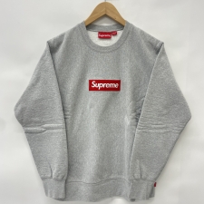 シュプリーム 15年FW グレー ボックスロゴ クルーネック スウェットシャツ 買取実績です。