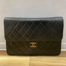 シャネル 5番台 ラムマトラッセ チェーンショルダーバッグ 買取実績です。