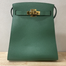 エルメス □H刻印 グリーン クシュベル ケリースポーツ 買取実績です。
