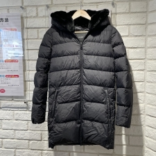 デュベティカ 2016AW ブラック CARYSDUE/カリスドゥエ ラビットファーフード フルジップ ダウンコート 買取実績です。
