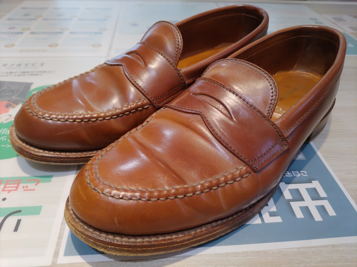 【はたとも】オールデン　ラベロ　コードバン　LHS コードバン　9E はたとも様専用】オールデン ラベロ コードバン LHS コードバン