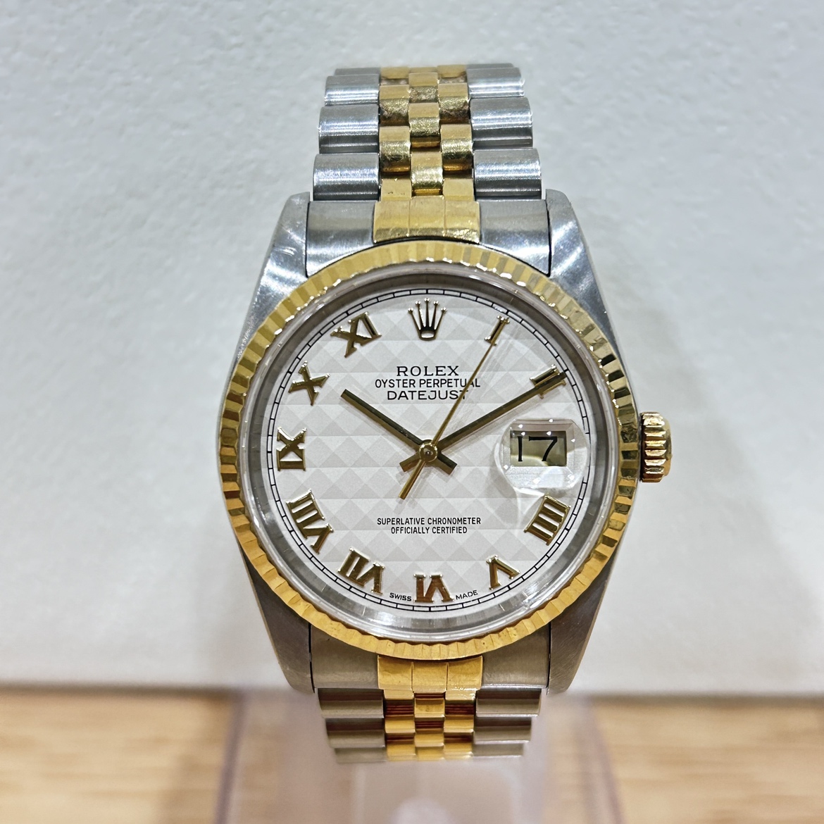 グレース出品 16233 グレー ROLEX（ロレックス）デイトジャスト 中古 | 東京