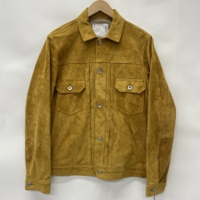 サカイ 21SS イエロー スエード サイドジップジャケット 21-02489M 買取実績です。