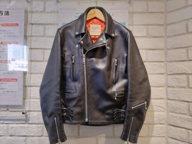 666のLJM-1L U.K.サイドベルト ステアハイドレザー ライダースの買取実績です。