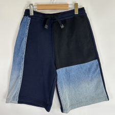 ロエベ ブルー デニム スウェット 切り替えハーフパンツ 買取実績です。