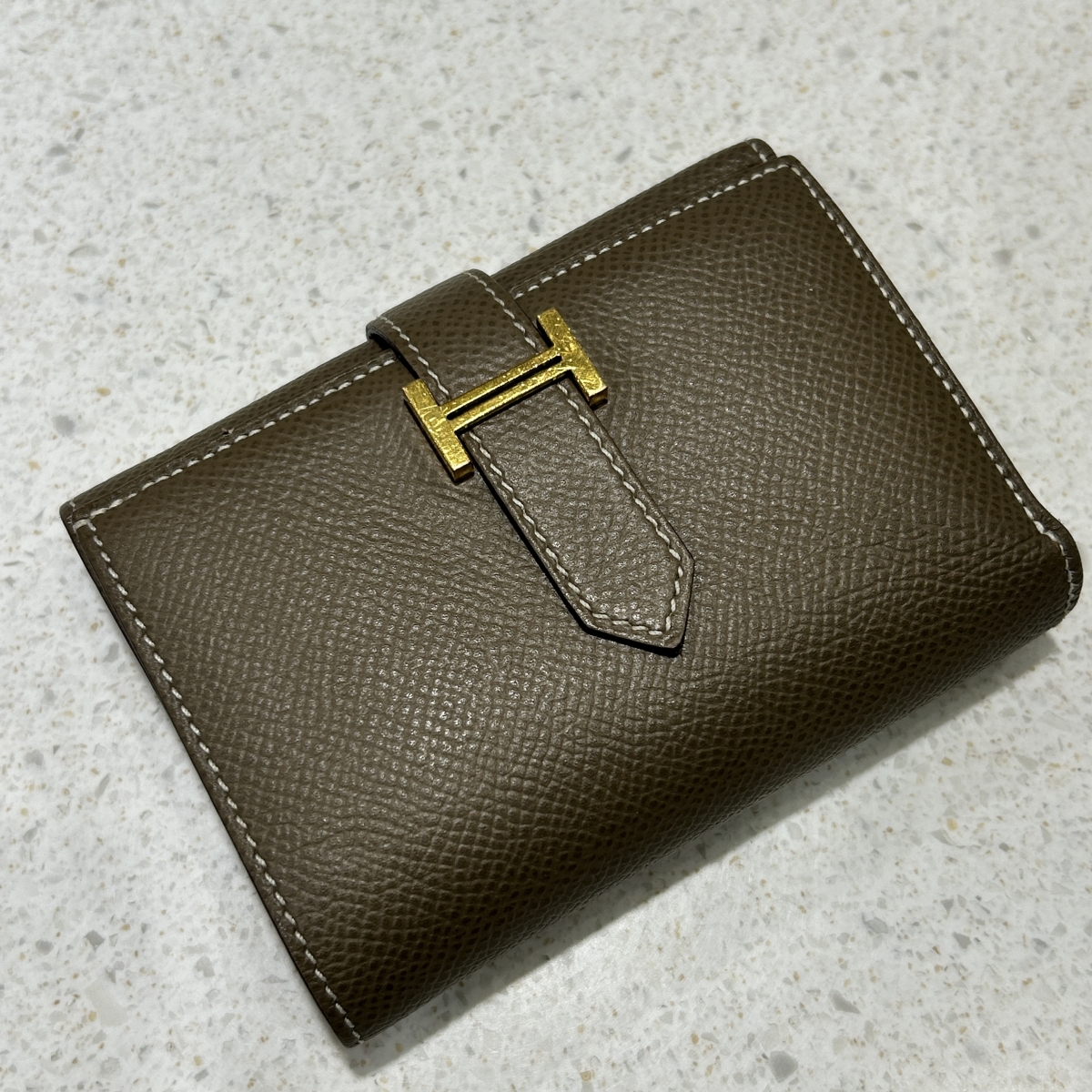 エルメス ベアン カードケース 名刺入れ ゴールド金具 B刻印 HERMES エルメス ベアン カードケース 名刺入れ ゴールド金具 B刻印 HERMES