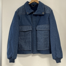 ルイヴィトン RM231M SU0 2023SS モノグラム パデッドデニムジャケット 買取実績です。