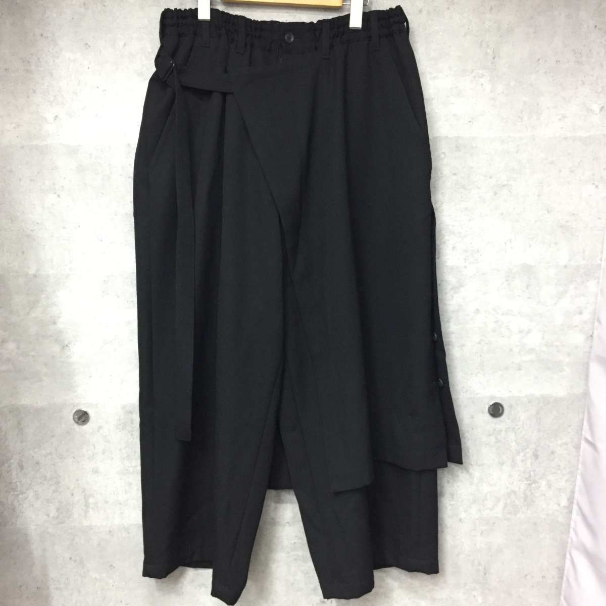 Yohji Yamamoto pour よら homme ラップパンツ