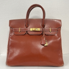 エルメス ◯Z刻印(96年製) ノワゼット ボックスカーフ オータクロア32 買取実績です。
