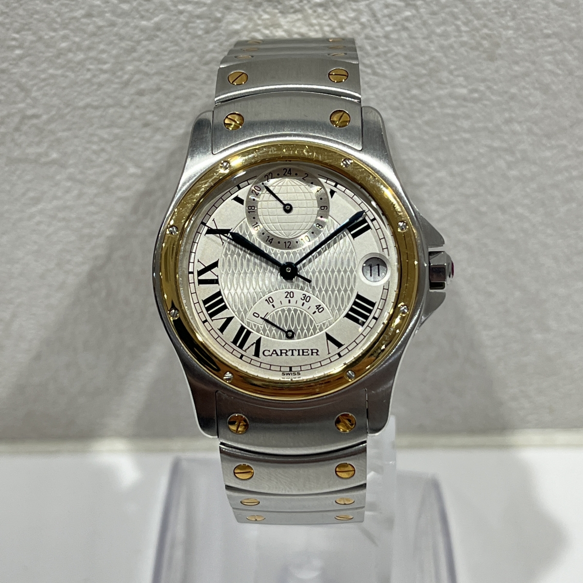 カルティエを浜松入野で買取。150周年記念モデル、サントス