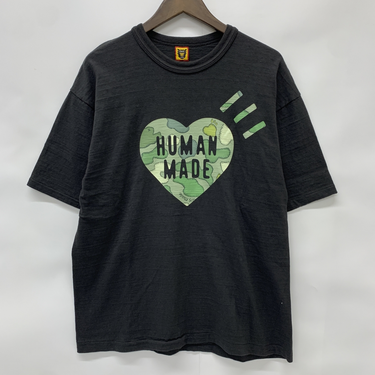 HUMANMADE KAWS Tシャツ 黒 ダック M レアHUMAN MADE KAWS ダック