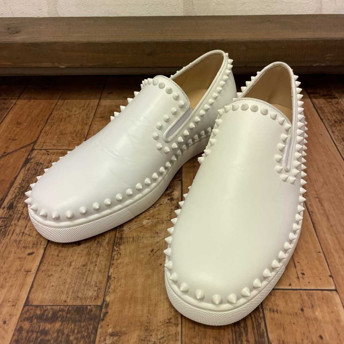クリスチャンルブタン Christian Louboutin スリッポン スニーカー 