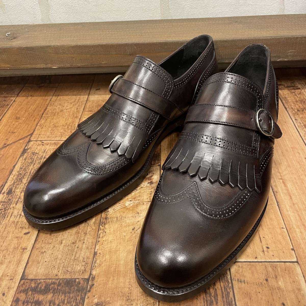 美品⭐️YOSHIHARU HASEGAWA キャップトゥ リボン 8(26.5) 美品⭐️YOSHIHARU HASEGAWA キャップトゥ リボン 8(26.5)
