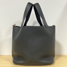 エルメス トリヨン ブラック Ｇカナグ ピコタンロックＭＭ 買取実績です。