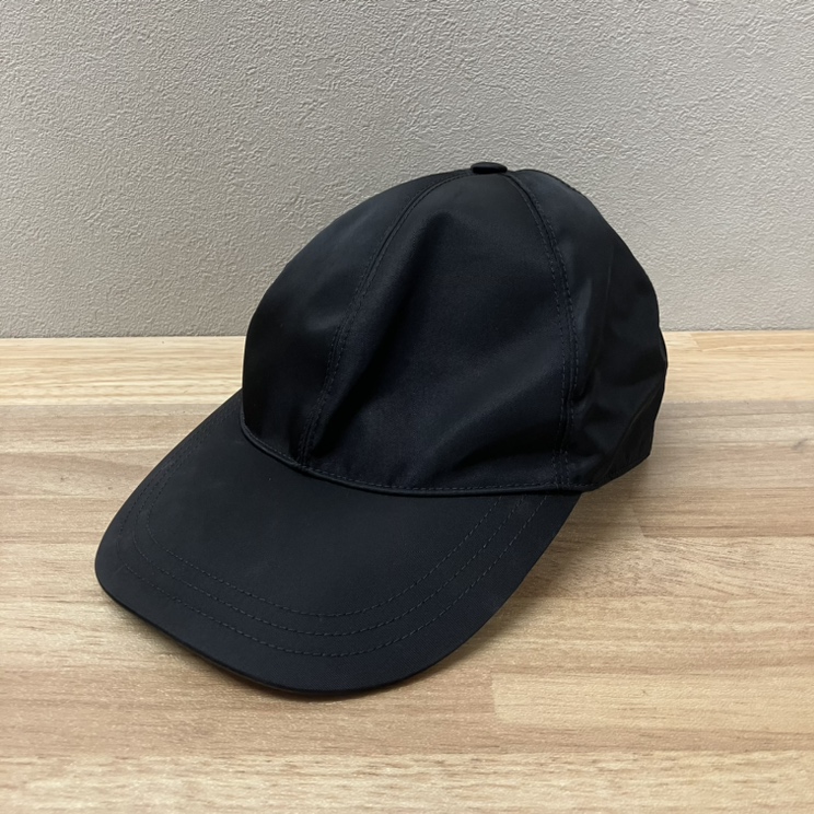 PRADA ナイロンビーニー Re-Nylon ロールキャップBLACK M PRADA