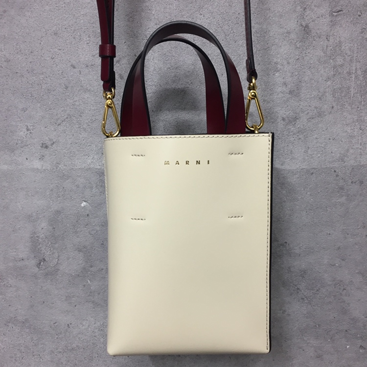 マルニを銀座で買取。レザー素材のミュゼオ スモール2WAY マルニを銀座で買取。レザー素材のミュゼオ スモール2WAY