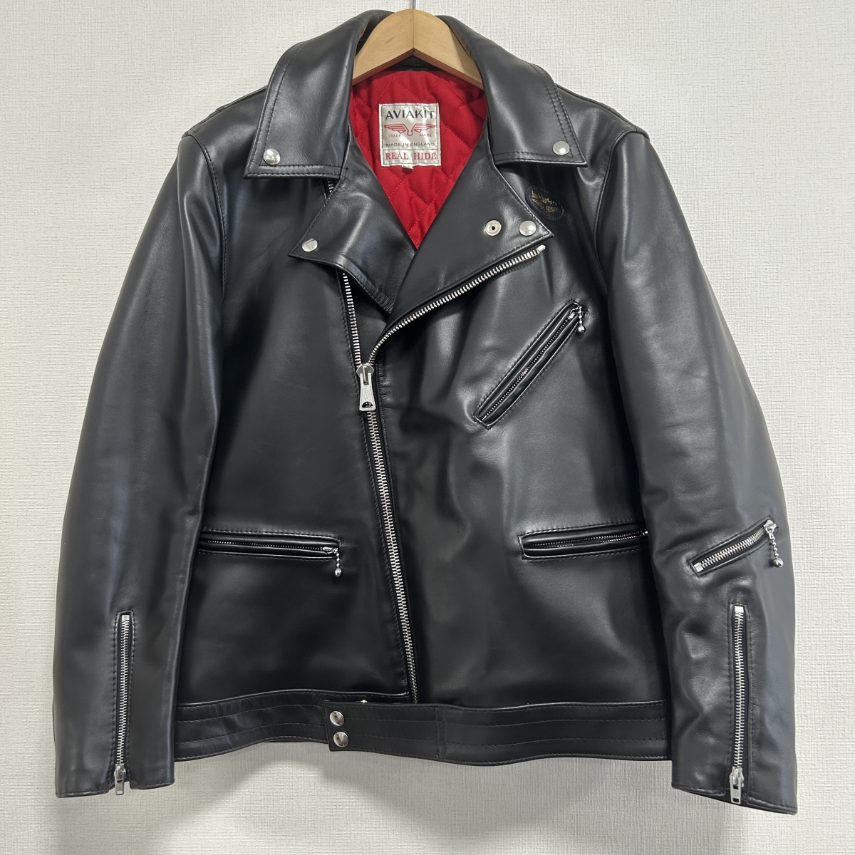 グ*ー様 Lewis Leathers/ルイスレザー/サイクロン/ダブルライダー Lewis Leathers ダブルライダース サイクロン ブラック