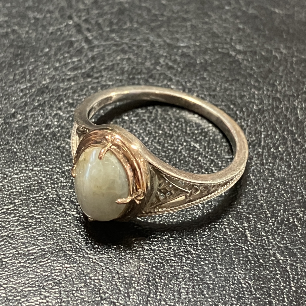 アガット パールリング K14 agete agete CLASSICK14 D0.02ct パール