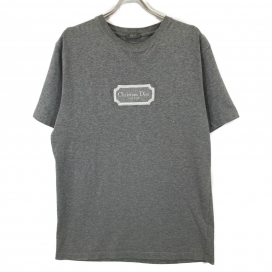 ディオールオムの22AW グレー ロゴエンブロイダリー Tシャツ 243J685B0554の買取実績です。