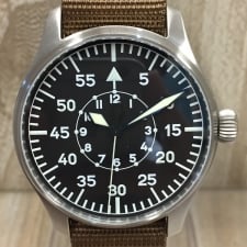 ストーヴァ ステンレス フリーガー シースルーバック 自動巻き 腕時計 ETA 2824-2 買取実績です。
