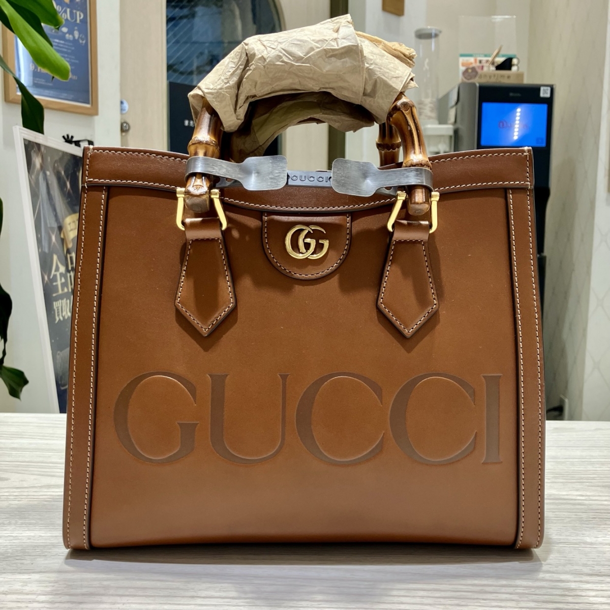 GUCCI トートバッグ 660195 スモール ダイアナ 【ランク：S】 GUCCI グッチ ダイアナスモール トートバッグ 660195 未使用品