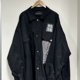 ラフシモンズの18SS 181-723 黒 JOY DIVISION デニムジャケットの買取実績です。