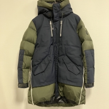 マッカージュ SIMON ブロックカラー フーディダウンコート 買取実績です。
