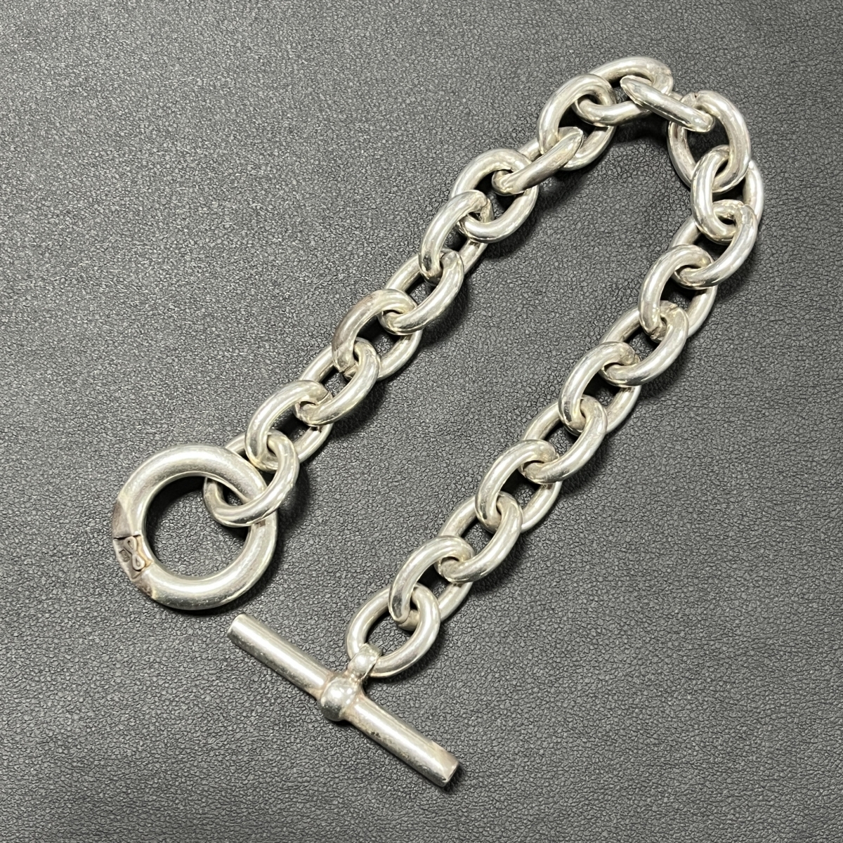 【美品】ワカンシルバースミス チェーン シルバー925 ブレスレット シルバー WAKAN SILVER SMITH/ワカンシルバースミス/Hook connect