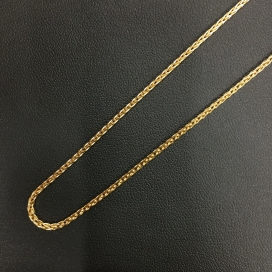 【限定価格セール！】 SJXを銀座で買取。K18製のゴールドチェーンネックレス/6GK0089を アクセサリー