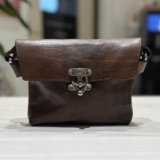 インカネーション ブラウン カーフ レザー バッグ SNAT PACK 買取実績です。