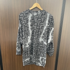 クリストファーネメス 734B ローププリント ハイネック ロングスリーブTシャツ 買取実績です。