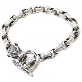 ビルウォールレザーの925シルバー STERLING パンサーヘッド チェーン ブレスレットの買取実績です。