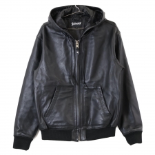 横浜でショットの洋服を買取。782-3950080、ラムレザーフルジップパーカーを買取いたしました。状態は綺麗な状態の中古美品です。
