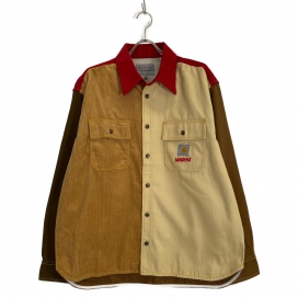 マルニの【×Carhartt】23SS CUMU031301UTX004 ロングスリーブオーバーシャツの買取実績です。
